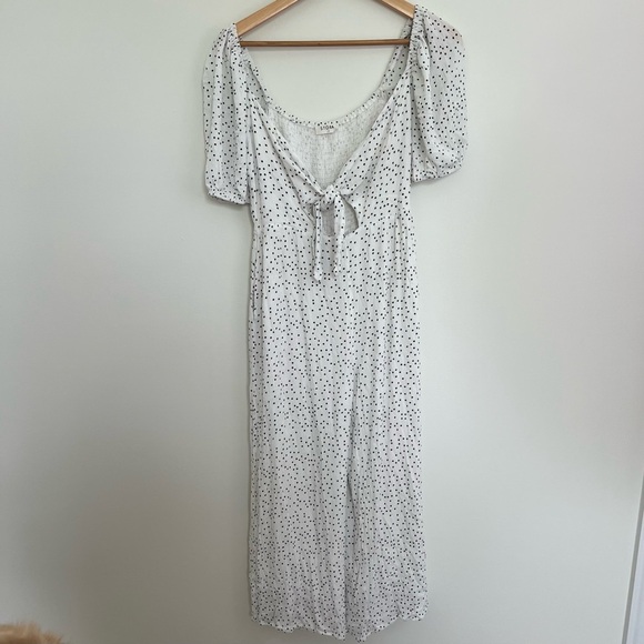 Storia Pants - Storia Polka Dot Jumpsuit Sz Small Cottage Summer Breezy